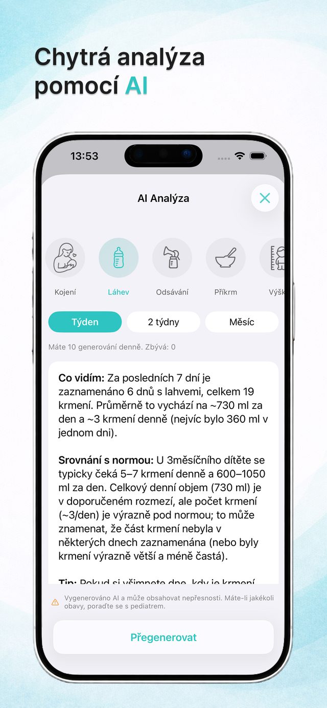 AI přehledy z vašich záznamů