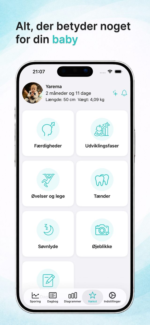 Babyens udviklingsdel