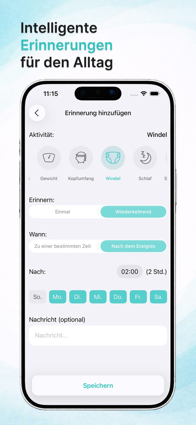 Smarte Erinnerungen für Ernährung und Medizin