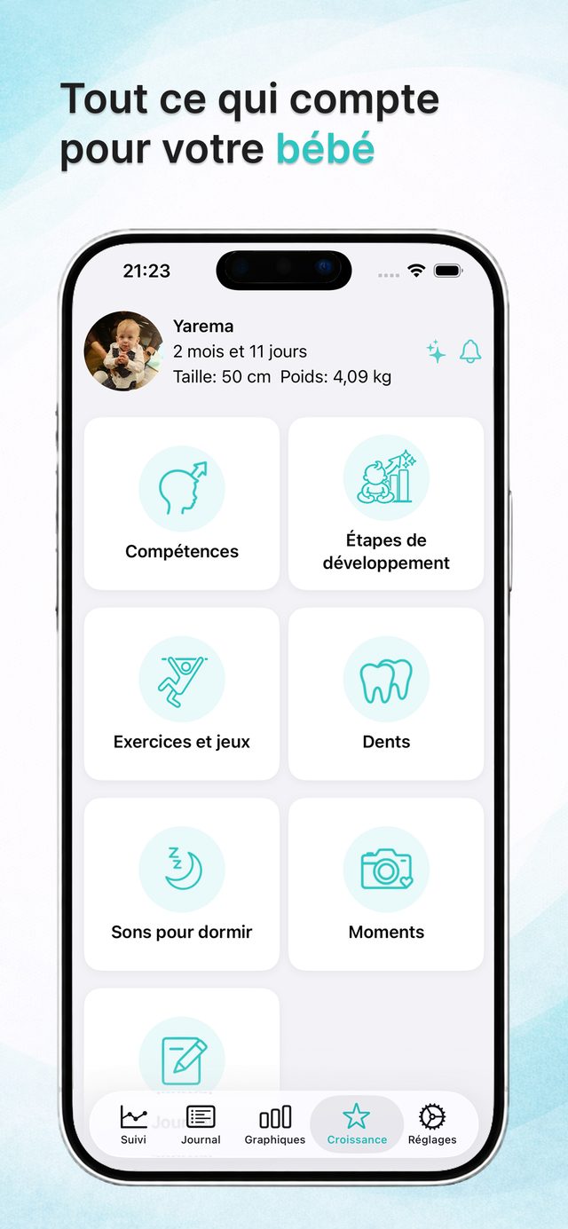 Espace développement de bébé