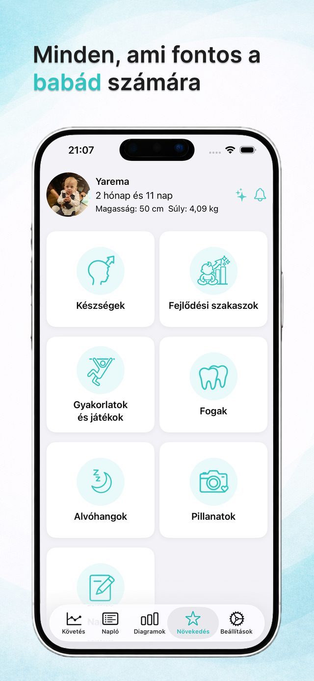 A baba fejlődési szakasza