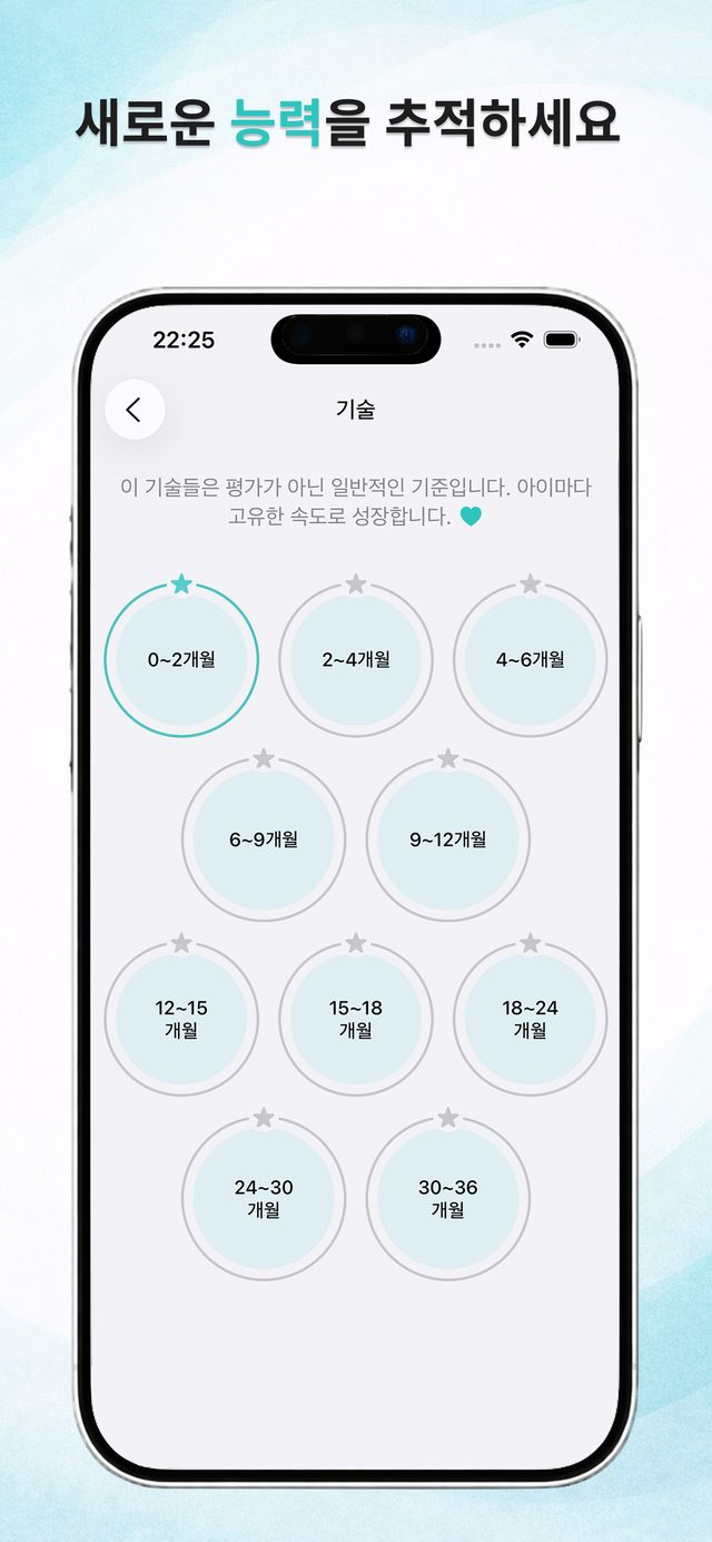 월령별 아기 능력