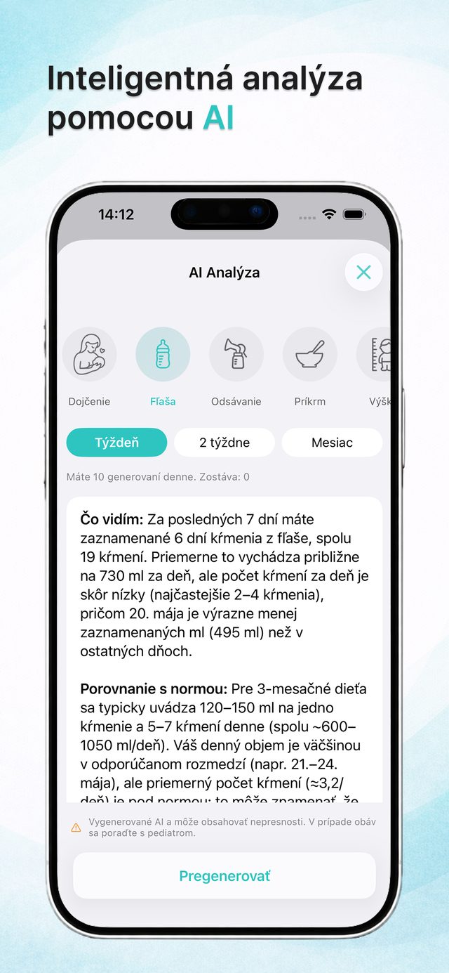 AI prehľady z vašich záznamov