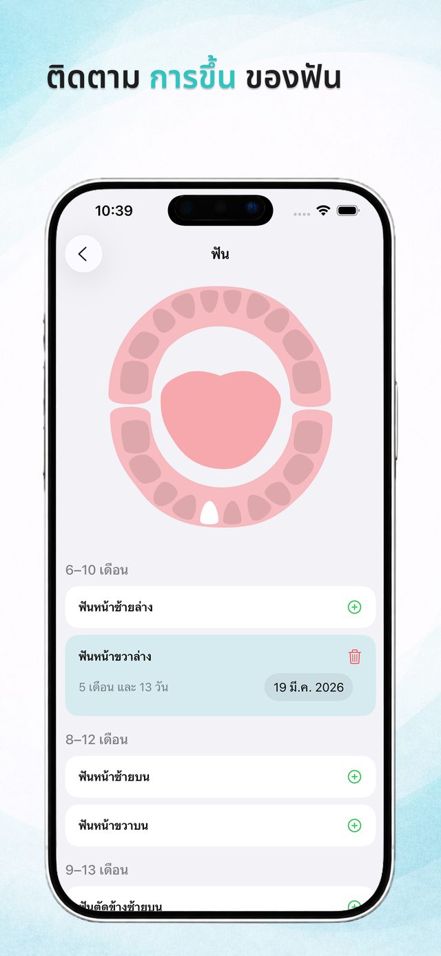 แผนภาพฟันเชิงโต้ตอบ