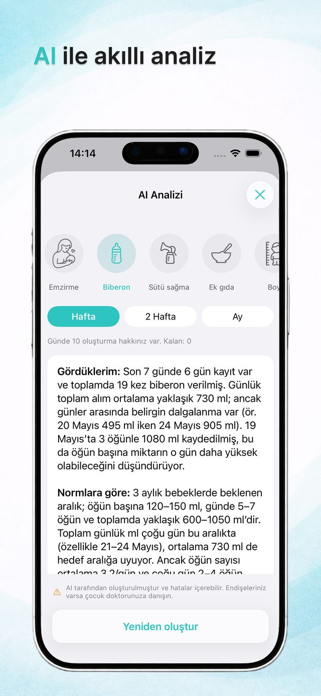 Kayıtlarınızdan yapay zeka içgörüleri
